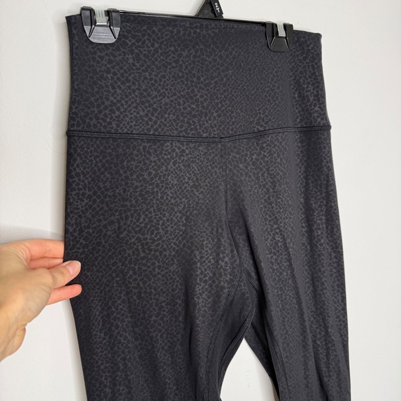 Lululemon Align High Rise Pant 25 Wild Thing Camo Deep Coal Multi Leggings Sz 6 - Picture 4 of 7